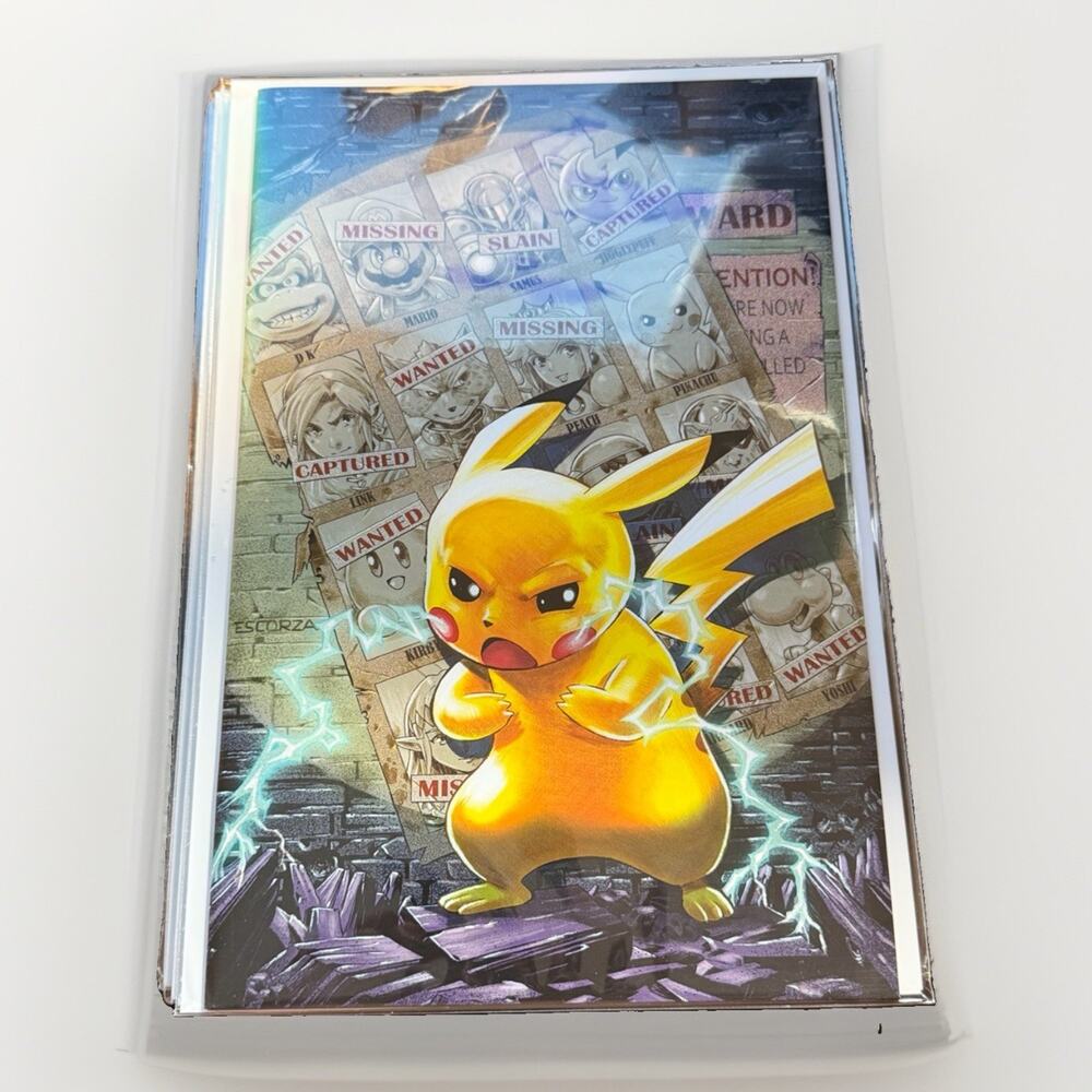 Super Smash Bros Pikachu Homage LTD 100 NYCC Exclusive